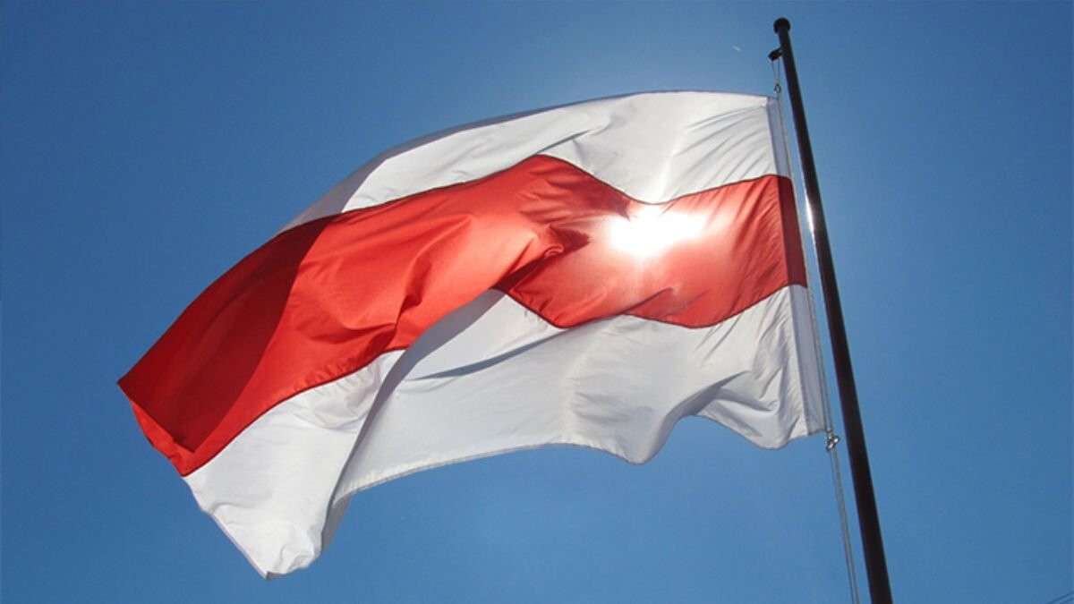 Флаг Беларуси Днепр