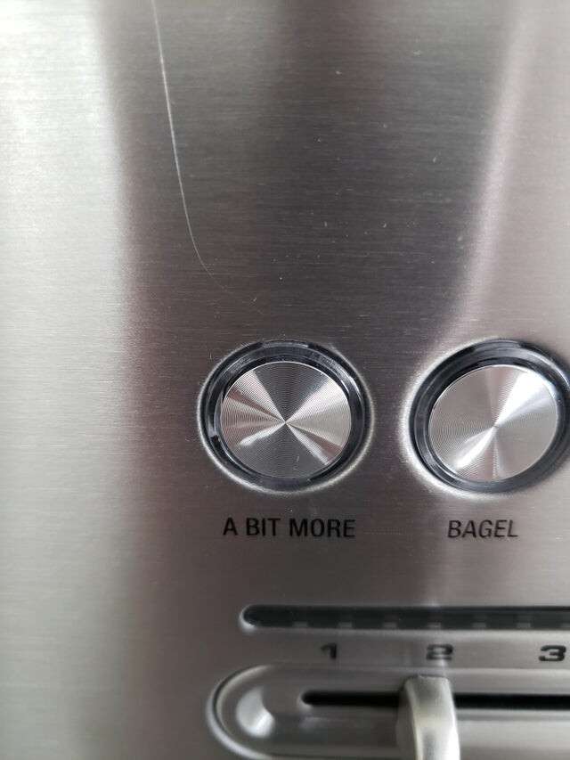 кнопка на тостере