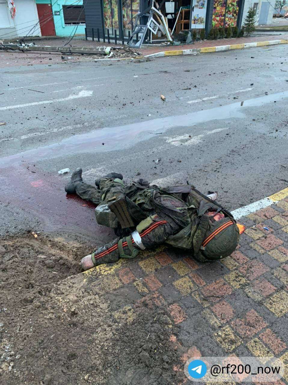 Погибшие российские военные в Гостомеле Киевской области (9)