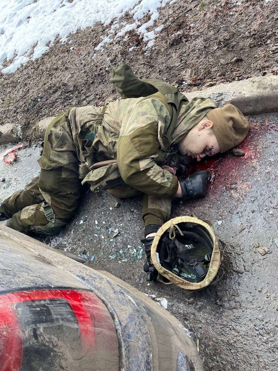 Убит русский солдат