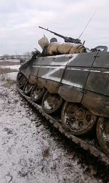 подбитый российский танк мариуполь