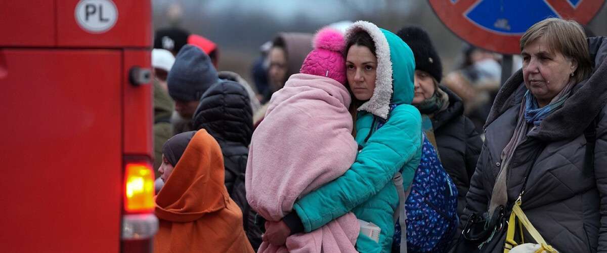Беженцы из Украины