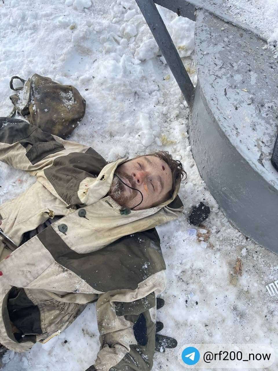 Мертвый солдат РФ