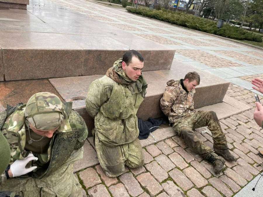 Пленные российские военные