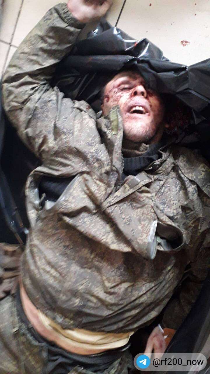Погибший солдат армии рф