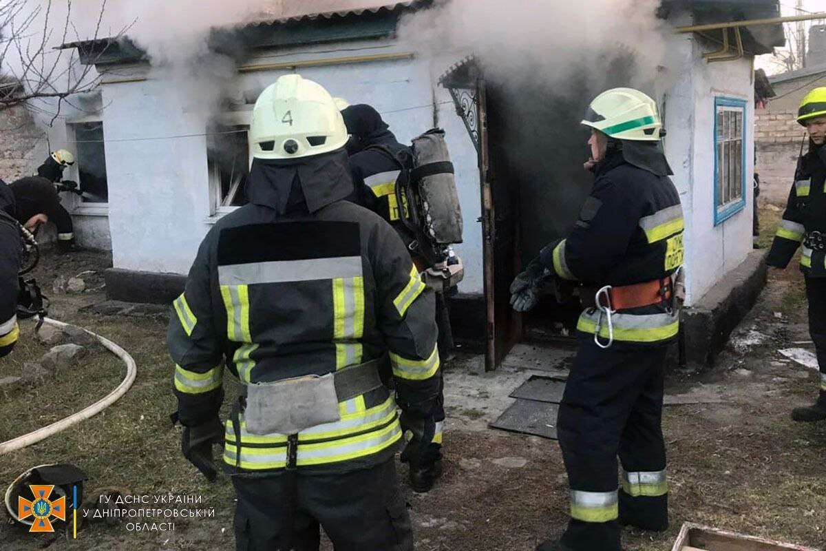 пожар в Днепре