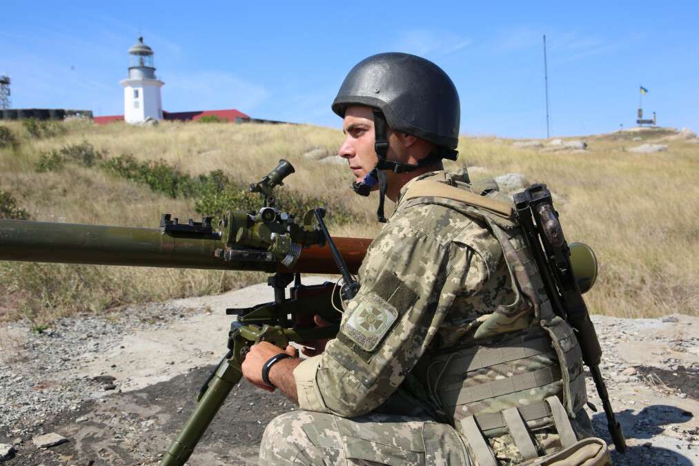 украинский военные
