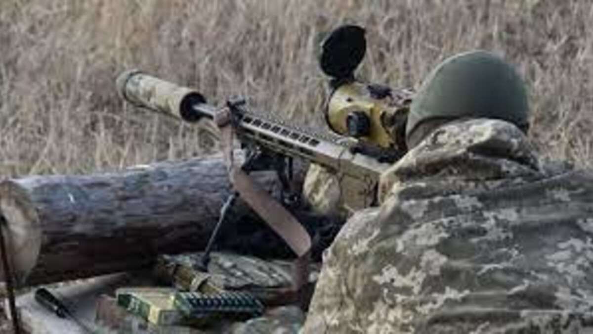 украинский снайпер