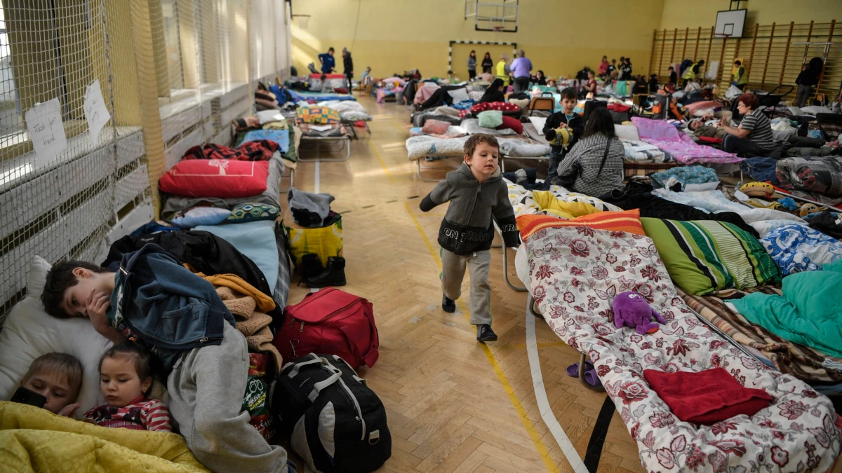 беженцы из украины