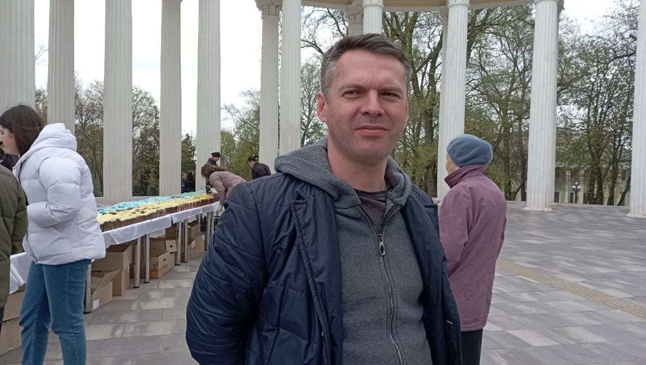 начальник управления культуры департамента гуманитарной политики Днепровского городского совета Евгений Хорошилов