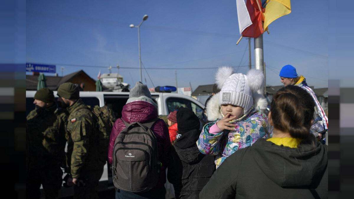 беженцы из украины