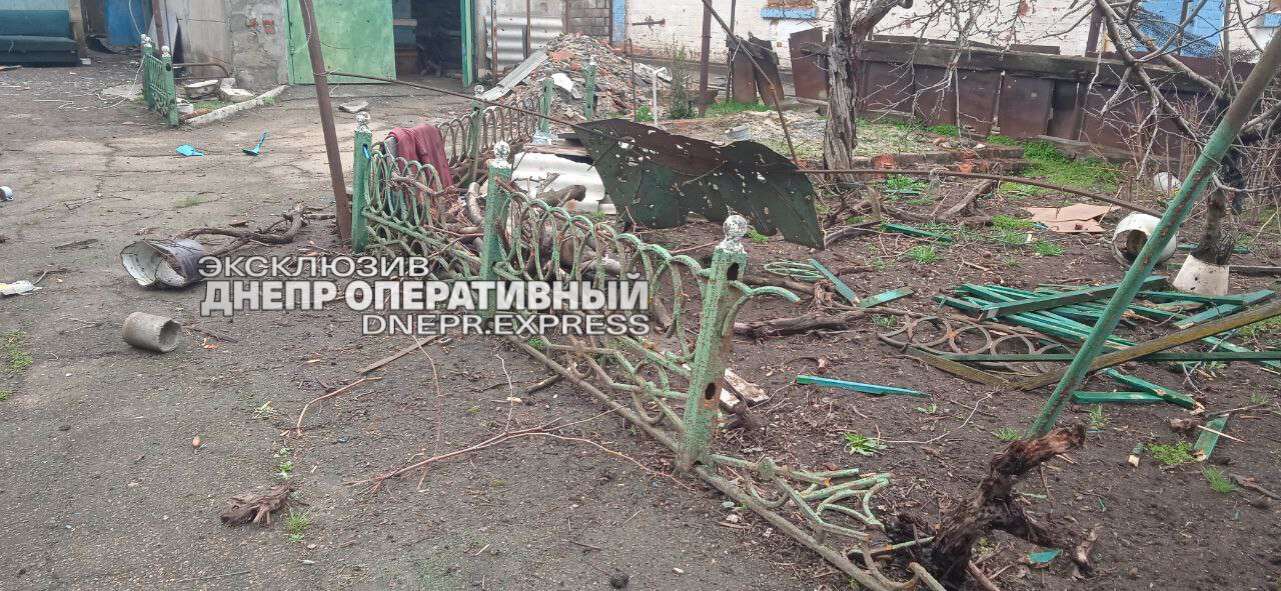 Обстрел села в Запорожской области
