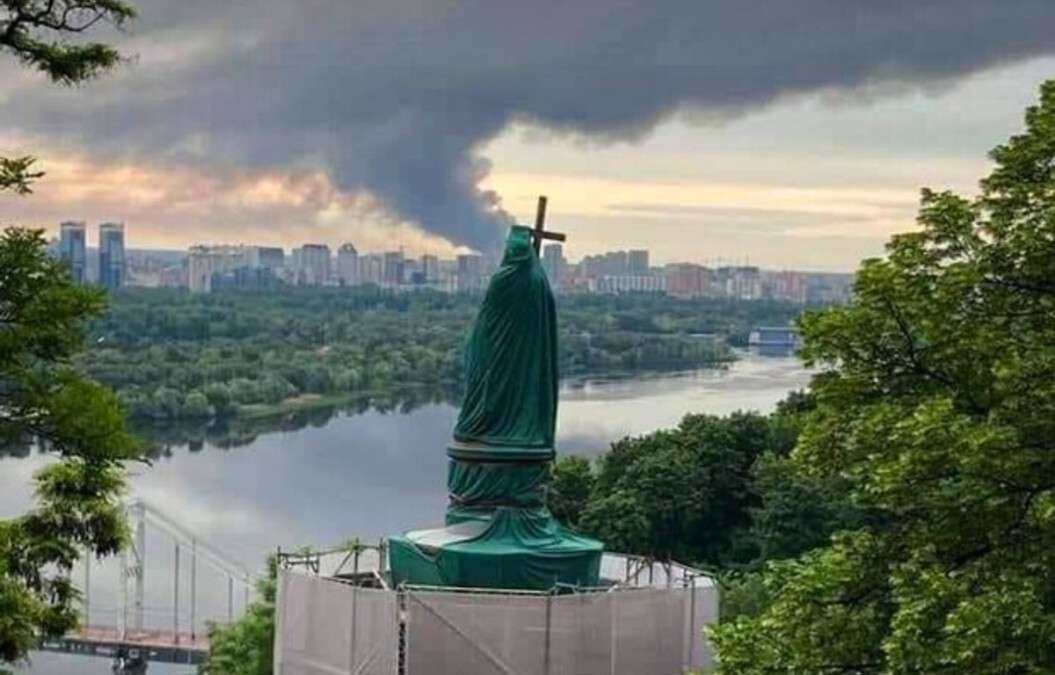 Ракетный удар по Киеву