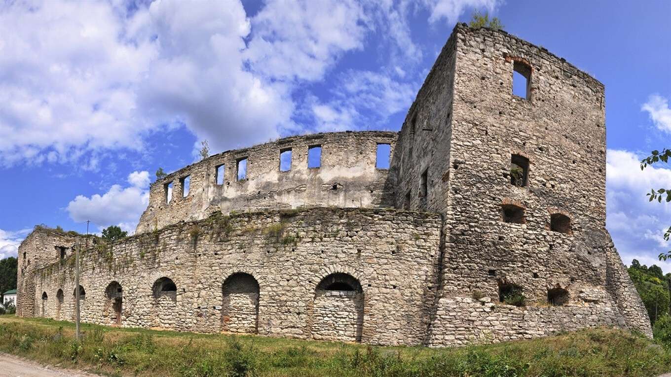 замок в тернопольской области