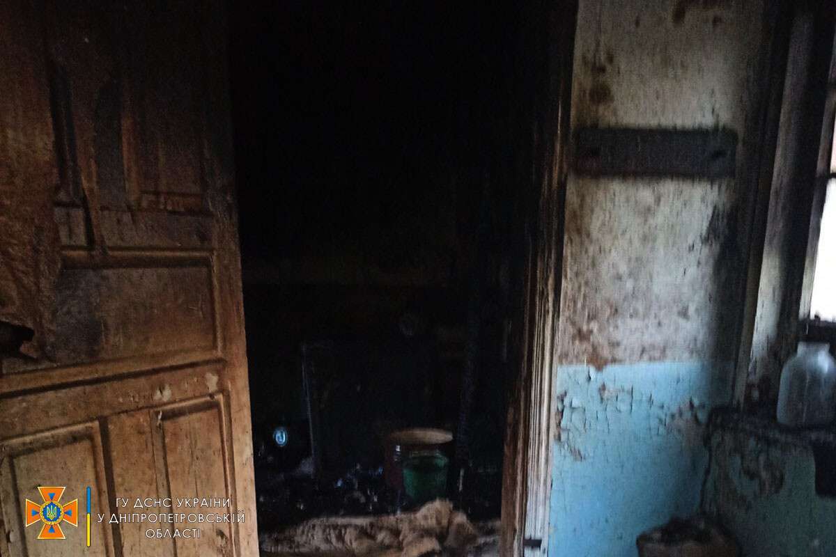 внутри после пожара