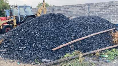 Украденный уголь в Днепропетровской области