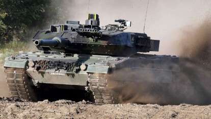 Леопард танк