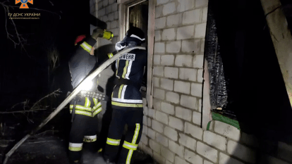 горел дом в Никопольском районе