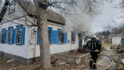 В пожаре умер мужчина Днепр