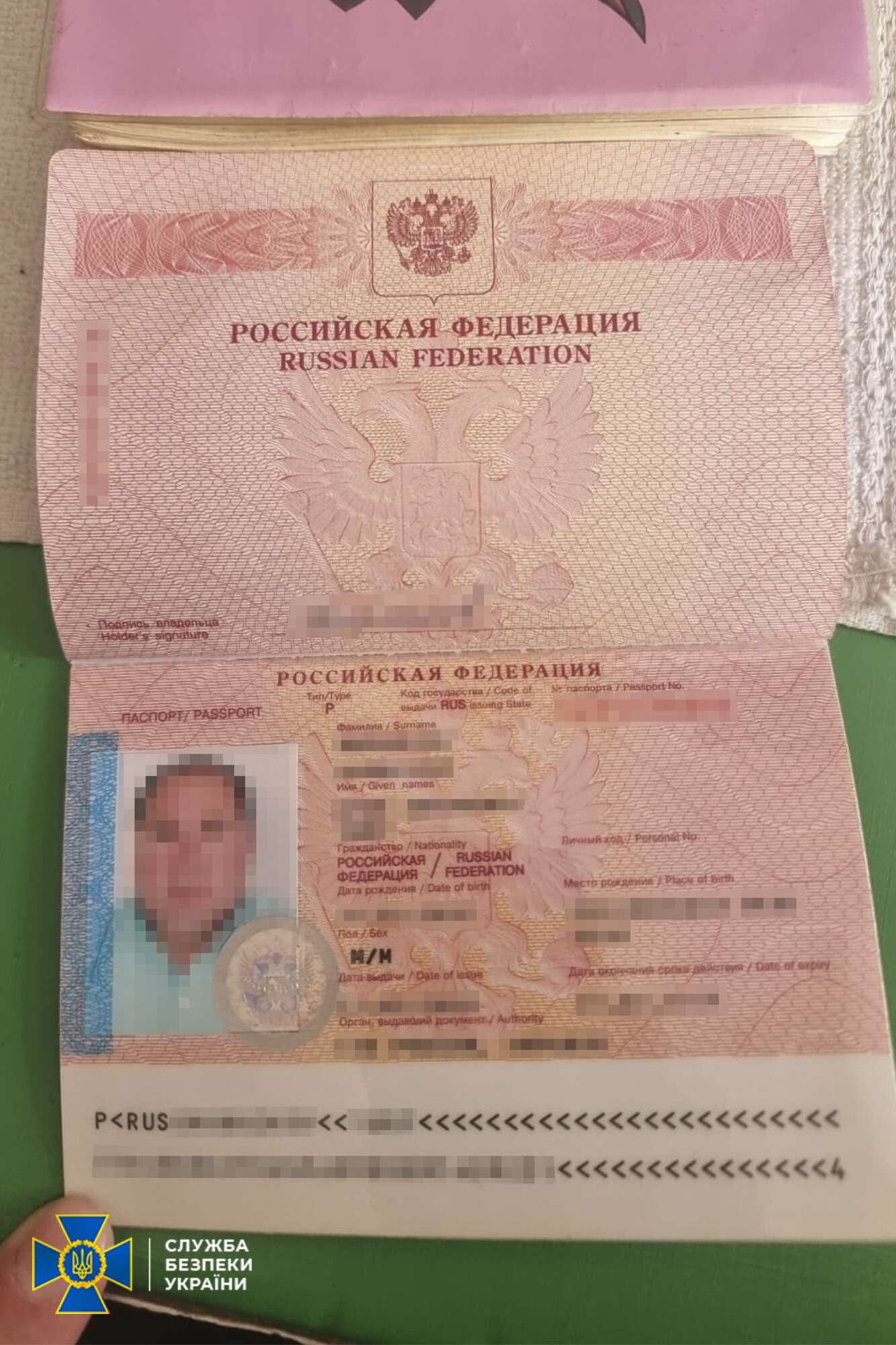 Паспорт коллаборанта из Каменского
