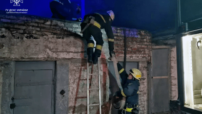 Пожар в гараже Днепр