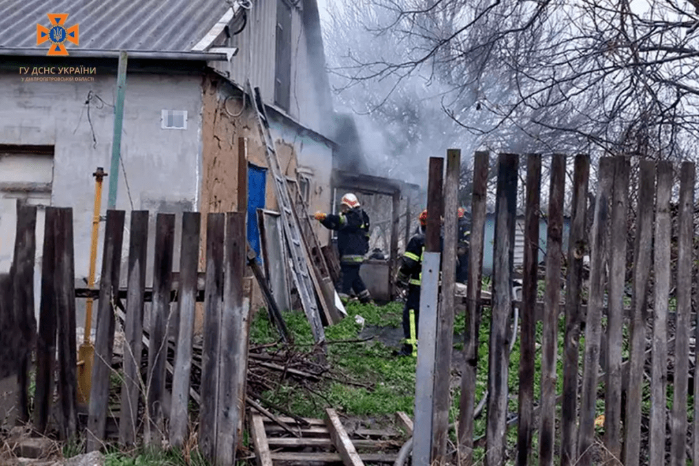 пожар в доме