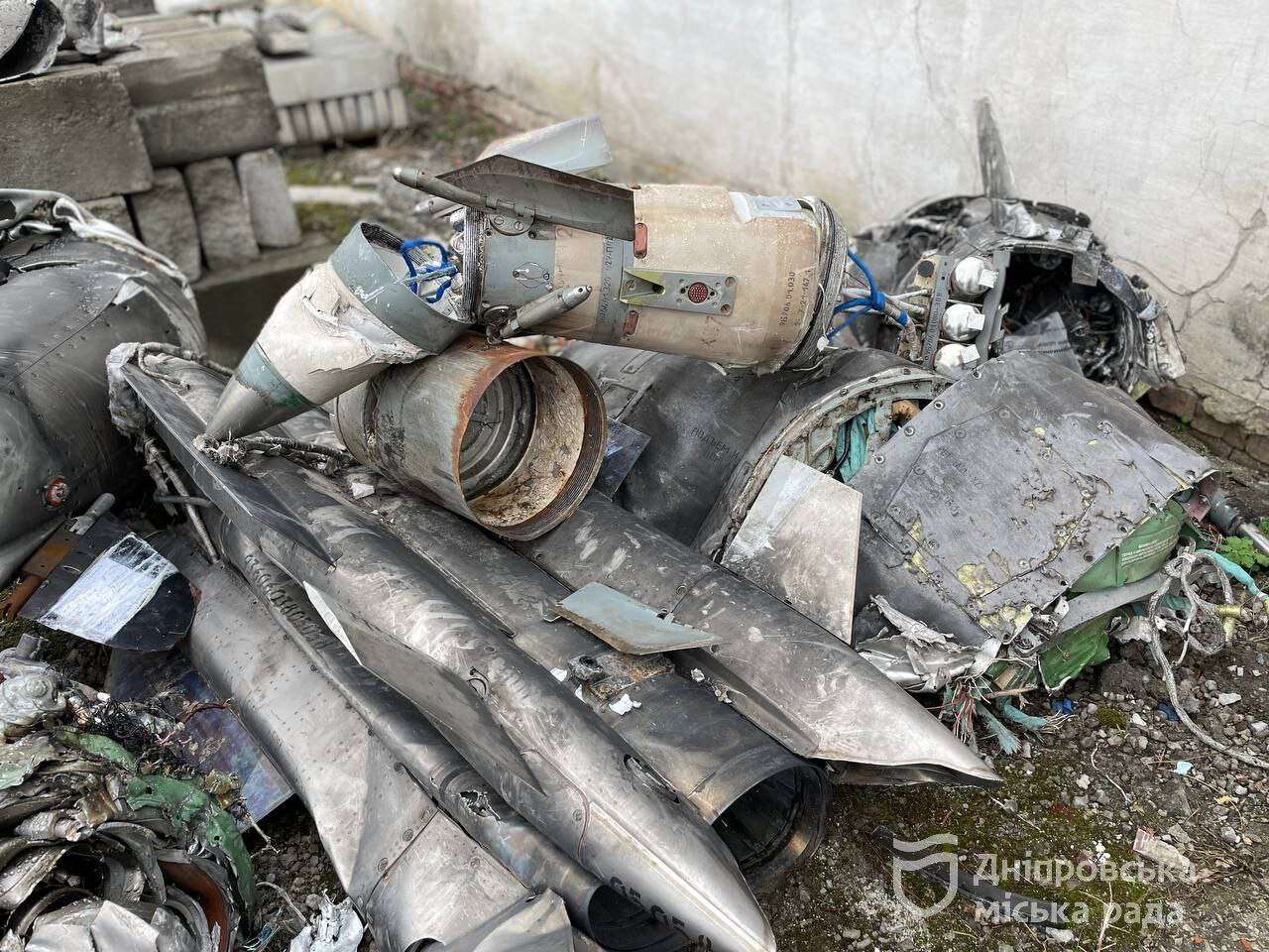 обломки ракет