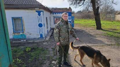 Собака нашла преступника