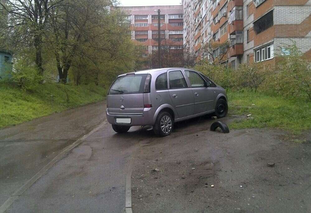 неправильная парковка