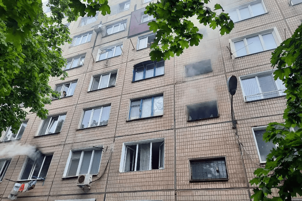 Пожежа у багатоповерхівці