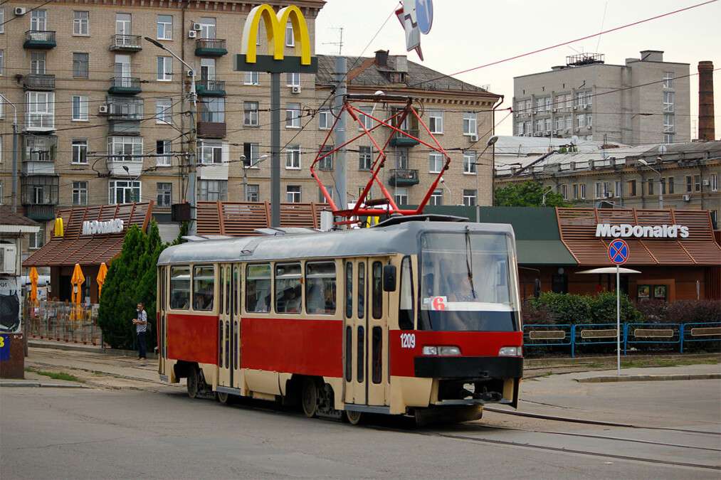 Трамвай №6 Дніпро
