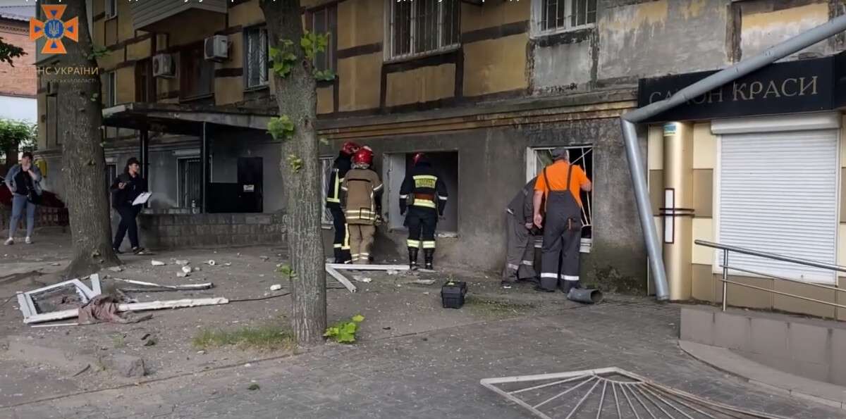 Взрыв в доме на Савченко