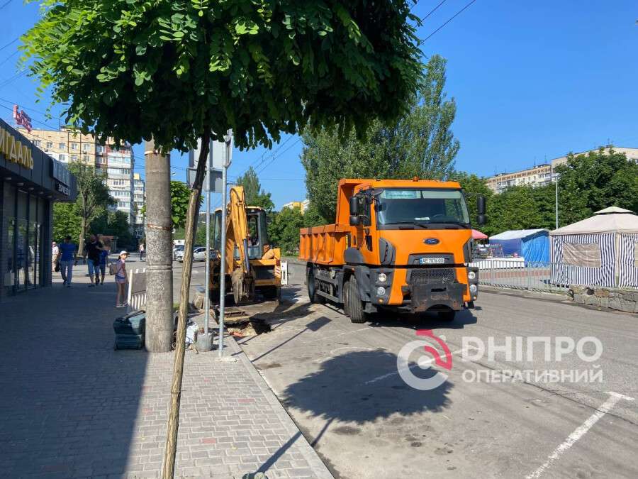 ремонт на бульварі Слави