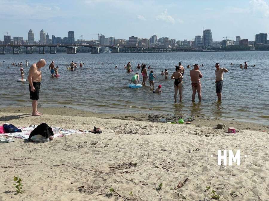 Журналисты проверили пляжи в Днепре