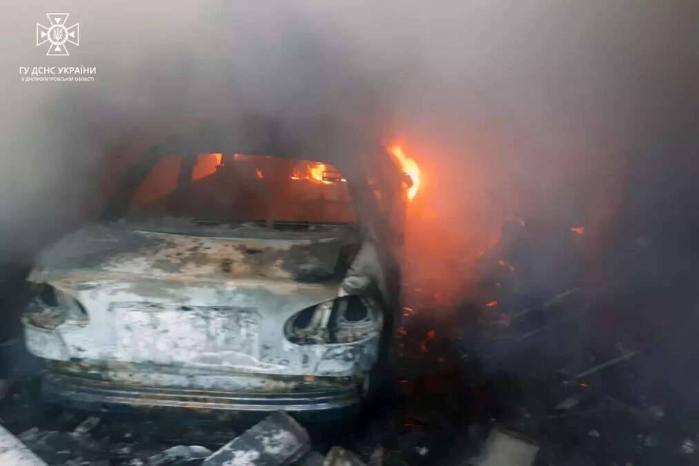 Сгорел автомобиль