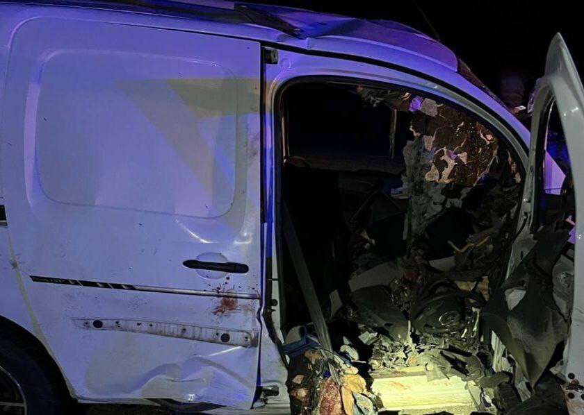 шахед упав на машину