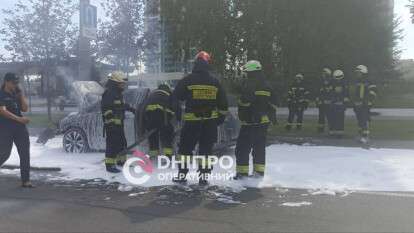 загорівся автомобіль