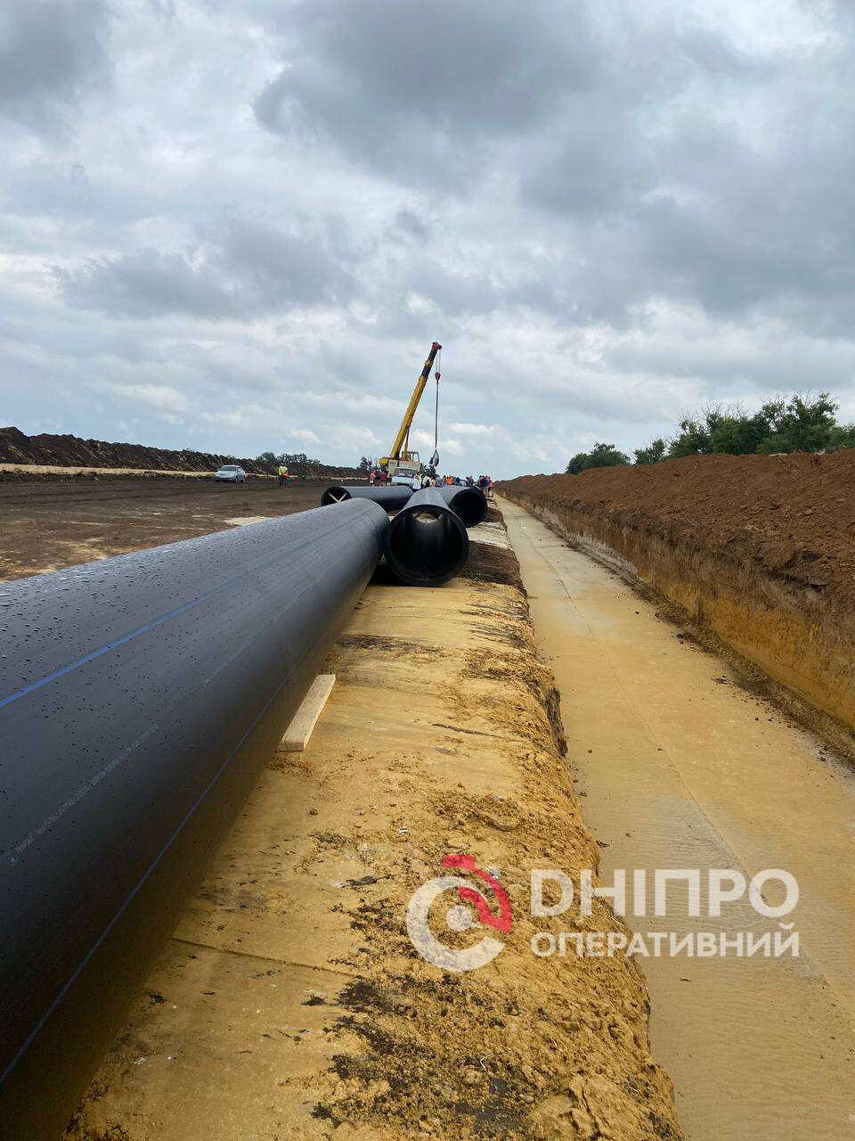 будівництво водогону