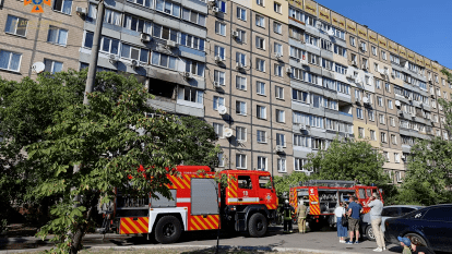 Пожар в квартире многоэтажки в Днепре