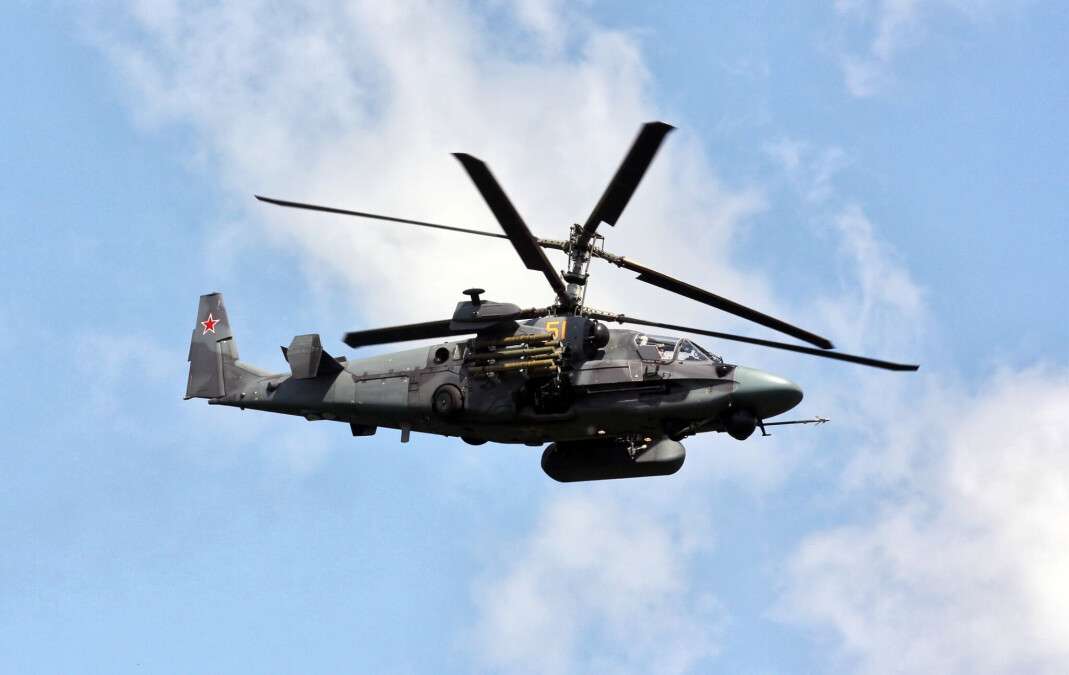 Російський вертоліт Ка-52