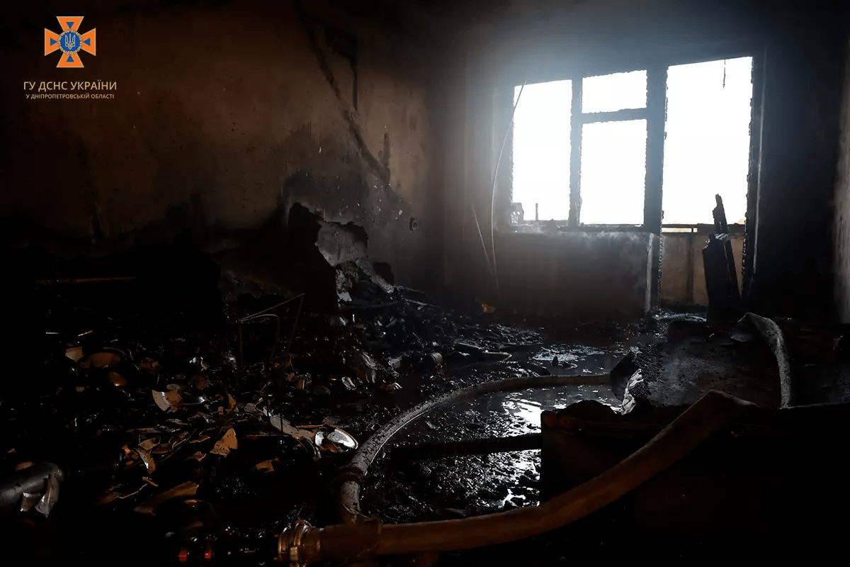 Пожежа на Янтарній
