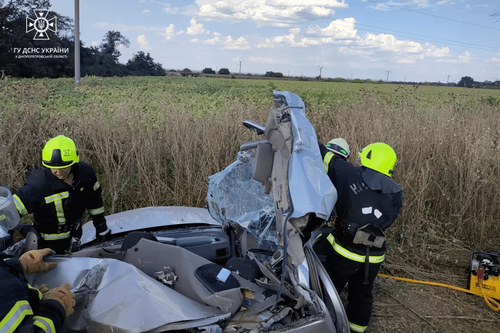 Аварія у Павлоградському районі