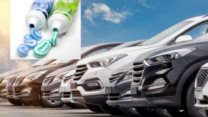 зубна паста для автомобілей