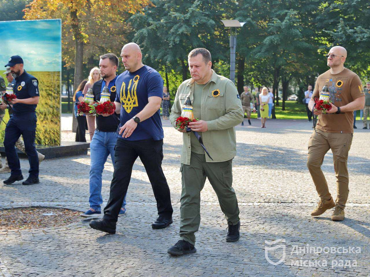 Церемония на Алле Памяти