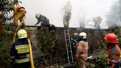 Масштабна пожежа у Дніпрі