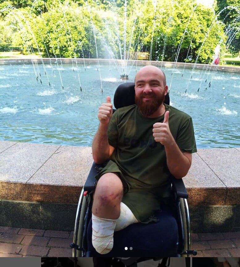 Військовий з інвалідністю