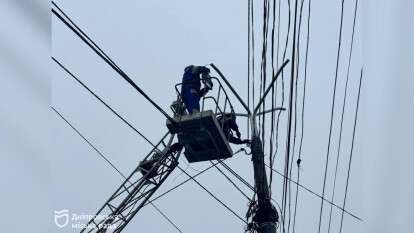 Роблять освітлення у Дніпрі