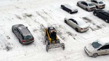 Паркування взимку