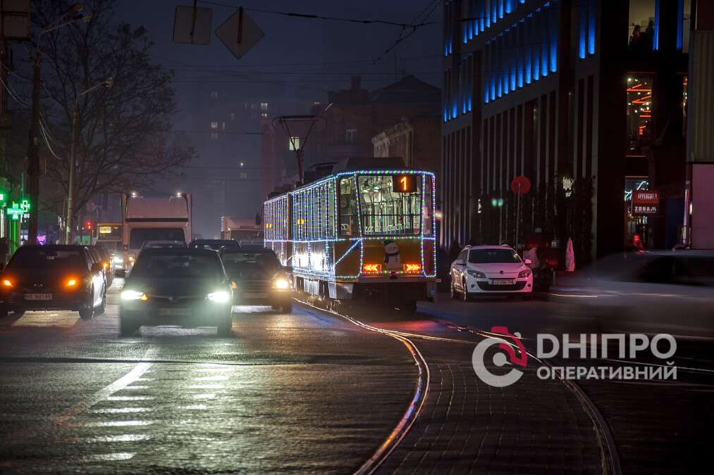 Трамвай 1 Дніпро