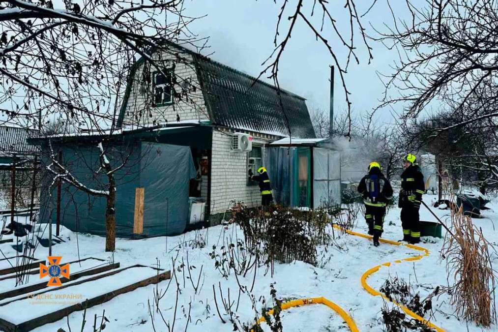 Пожежа на дачі